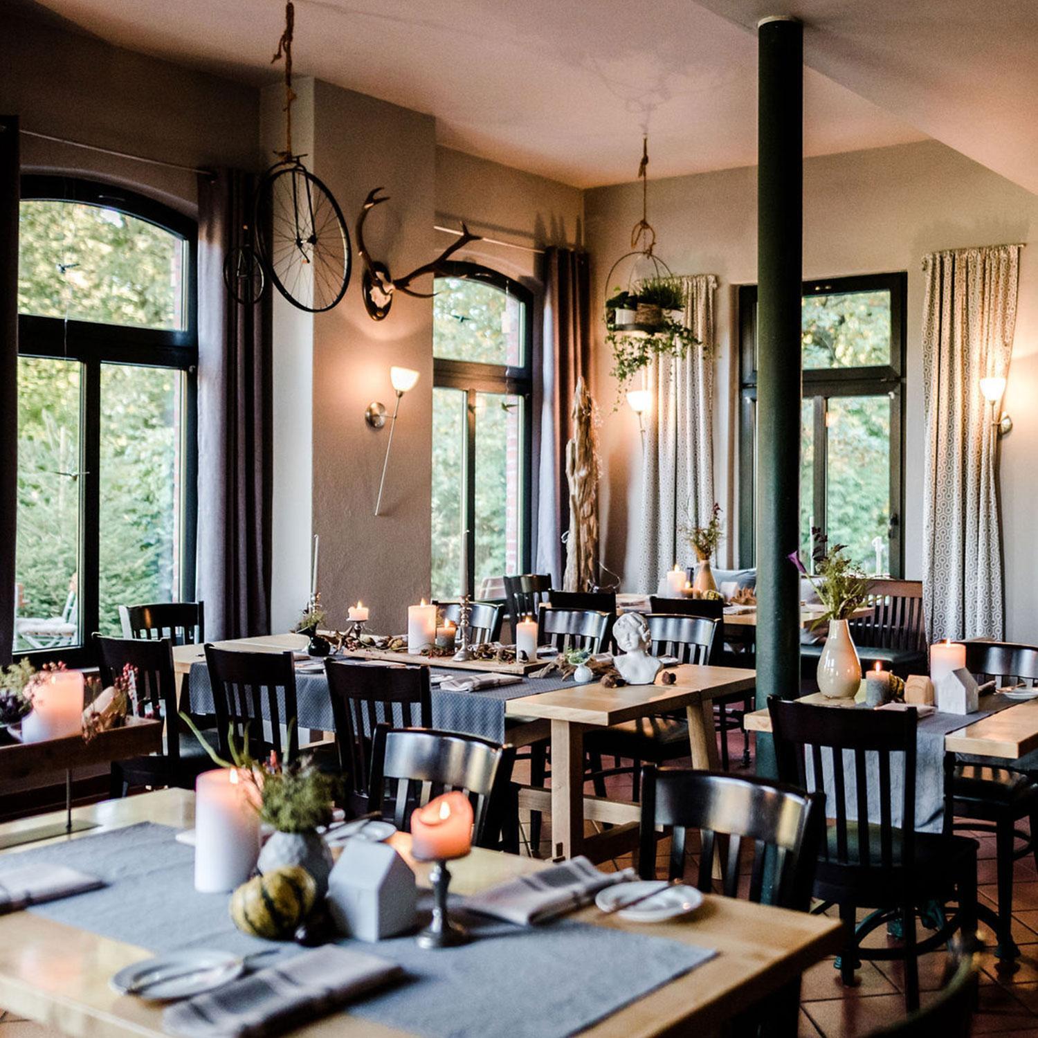 Restaurant für Gäste im Hotel Schöne Aussicht in Reichenbach im Vogtland